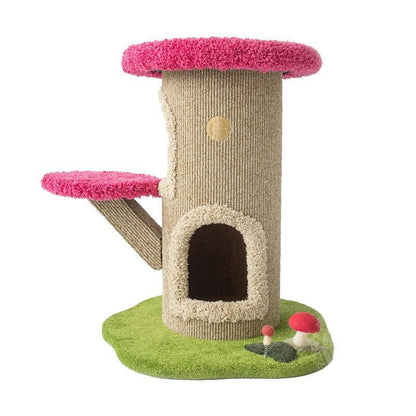 Mushroom Forest Cat Tree Climbing Frame - MEWCATS