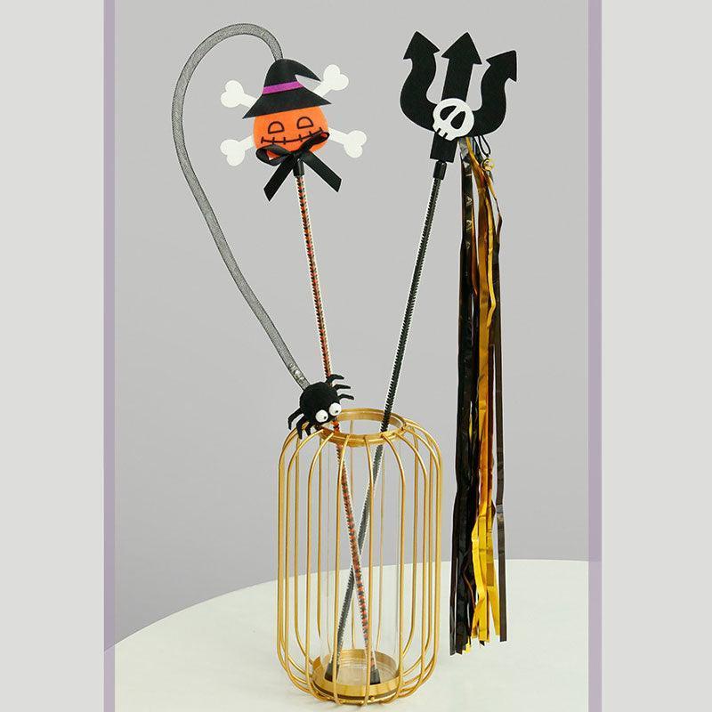 New Cat Stick With Bell 3 style Halloween Toys (1)