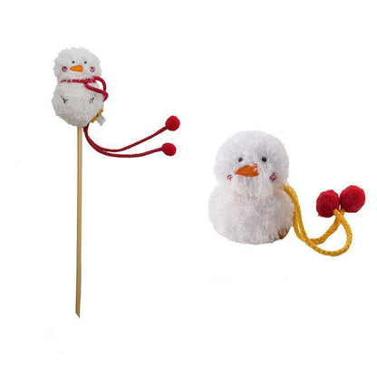 New Christmas Cat Teaser Catnip Bell Toys