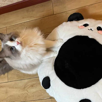 Panda Warm Cat Bed 2 Style Sleeping Mat