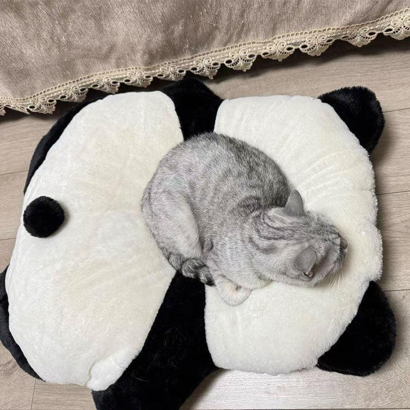 Panda Warm Cat Bed 2 Style Sleeping Mat