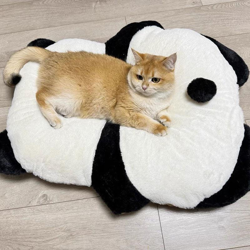 Panda Warm Cat Bed 2 Style Sleeping Mat