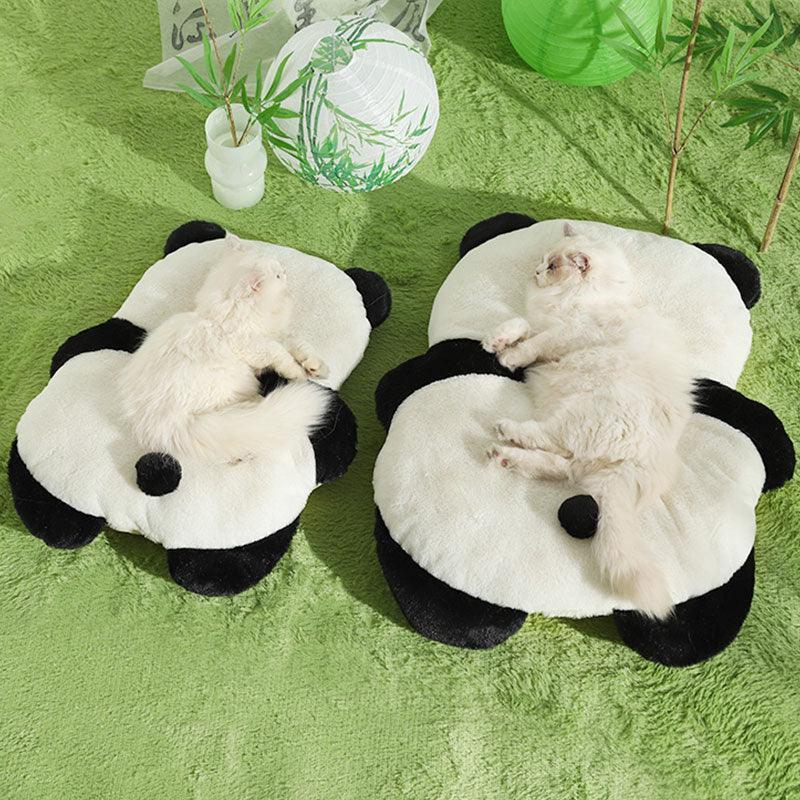 Panda Warm Cat Bed 2 Style Sleeping Mat