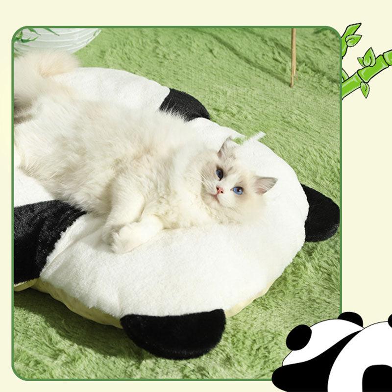 Panda Warm Cat Bed 2 Style Sleeping Mat