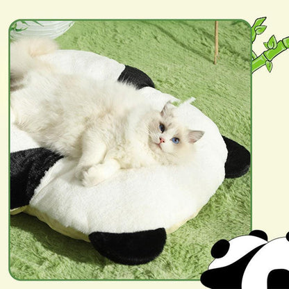 Panda Warm Cat Bed 2 Style Sleeping Mat