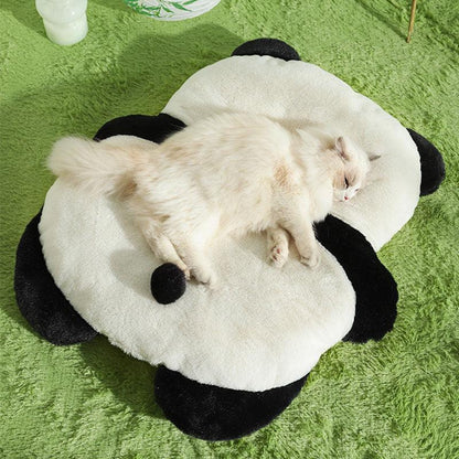 Panda Warm Cat Bed 2 Style Sleeping Mat