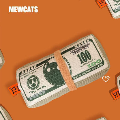 Pattheboo Cat Toys with Catnip Chew Bite Pillow