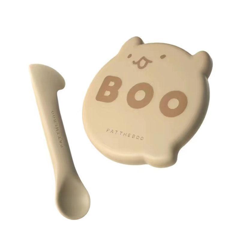 Pattheboo Cute Pet Food Can Cover Spoon Silicone