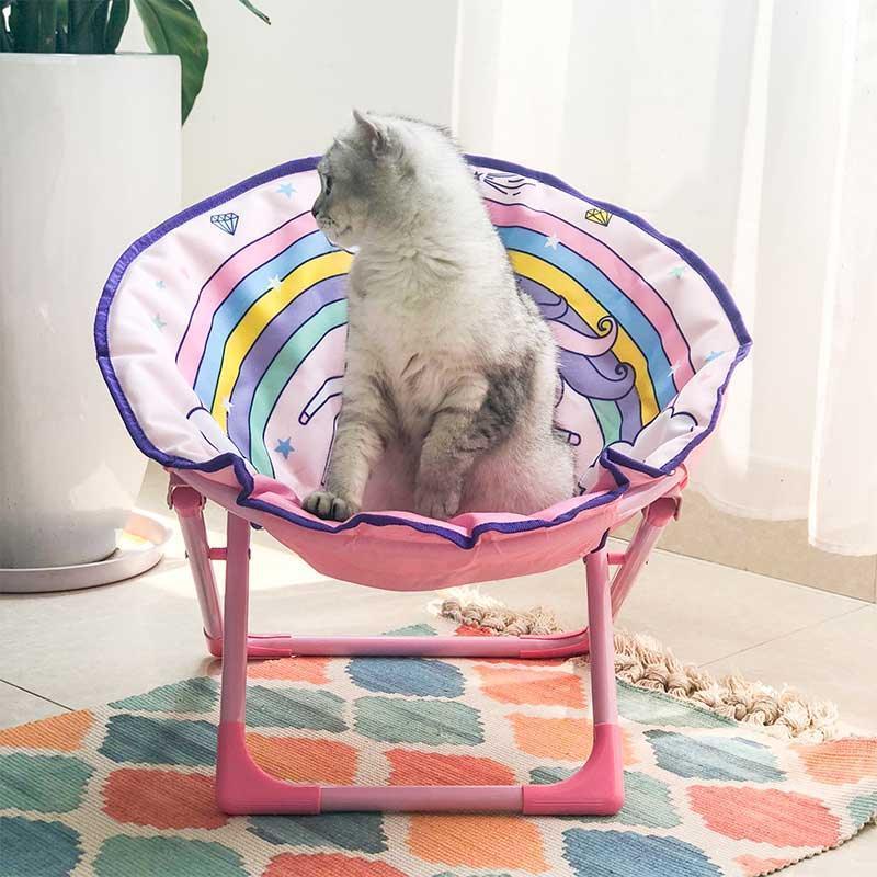 Pet Foldable Chair 6 Colors Multifunctional Cat Bed