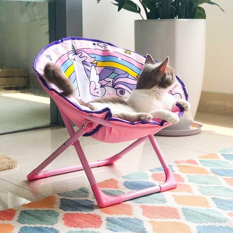 Pet Foldable Chair 6 Colors Multifunctional Cat Bed