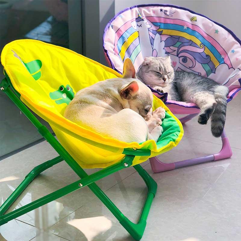 Pet Foldable Chair 6 Colors Multifunctional Cat Bed