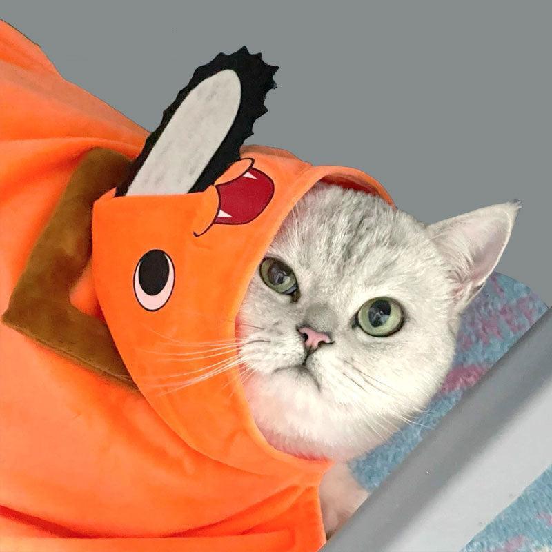 Pochita Cat Anime Cosplay Cape