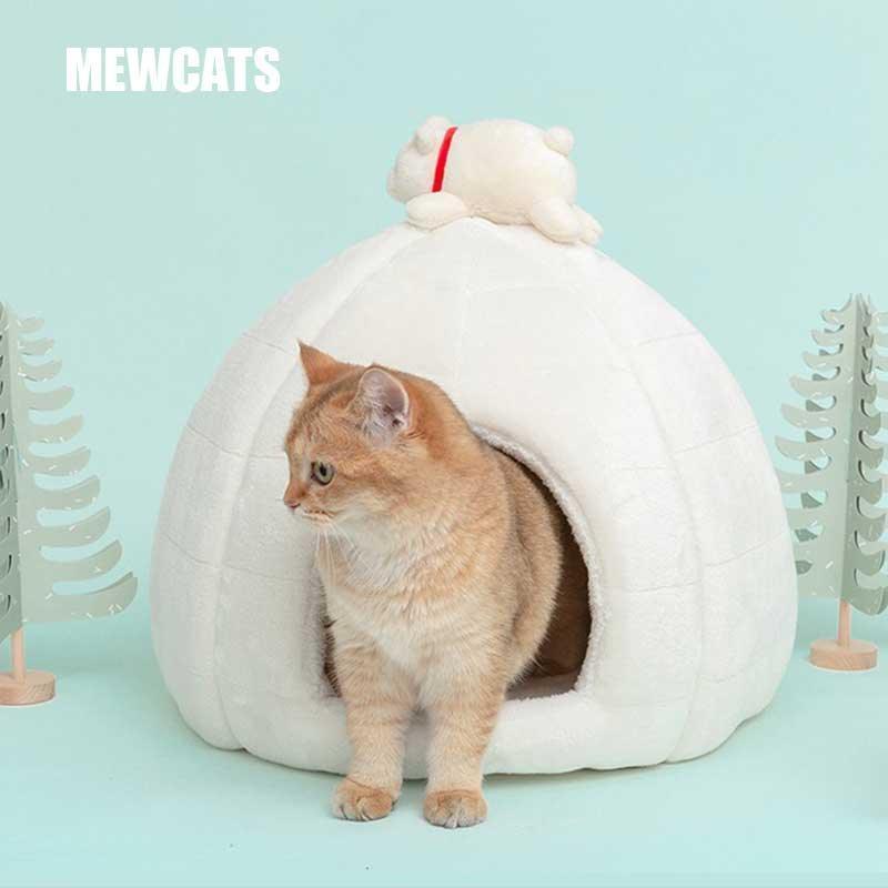 Polar Bear Series Cute Cat Bed 4 Style Sleeping Mat