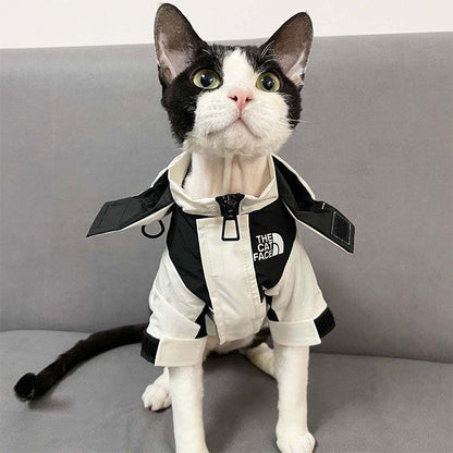 Polarized Rash Jacket Hairless Cat Sphynx Clothes