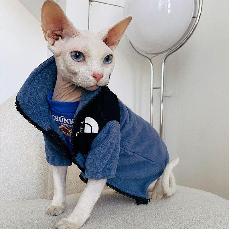 Polarized Rash Jacket Hairless Cat Sphynx Clothes