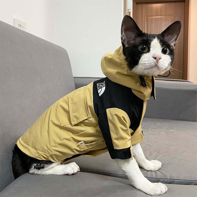 Polarized Rash Jacket Hairless Cat Sphynx Clothes - MEWCATS