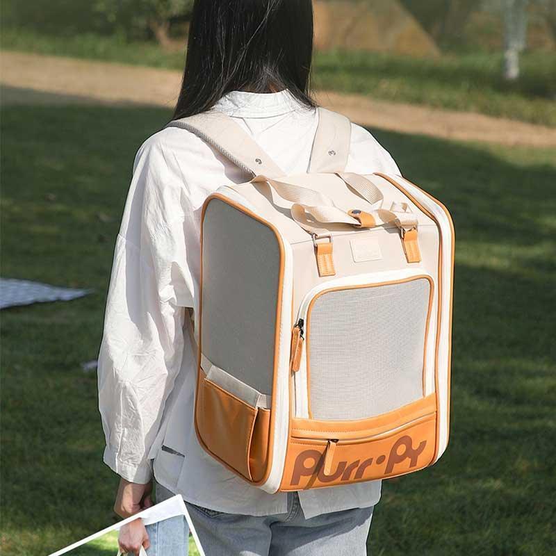 Portable Cat Travel Carrier Backpack 2 Color Cat Bag