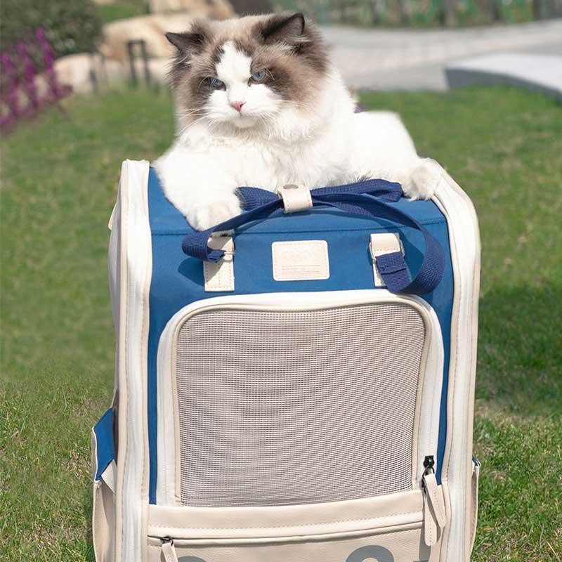 Portable Cat Travel Carrier Backpack 2 Color Cat Bag
