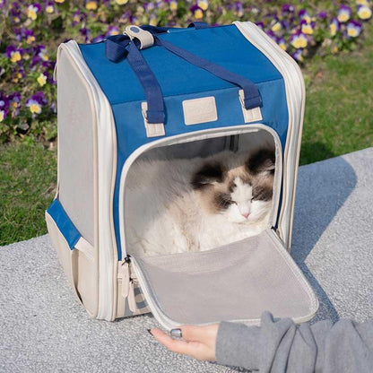 Portable Cat Travel Carrier Backpack 2 Color Cat Bag