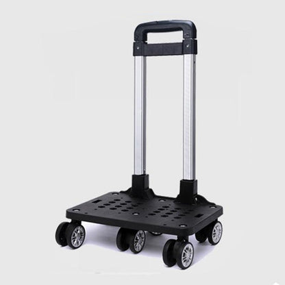 Portable Folding Silent Trolley for Cat Carrier Backpack Handbag