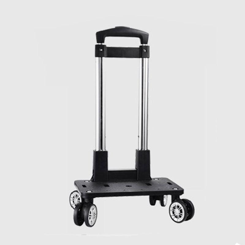 Portable Folding Silent Trolley for Cat Carrier Backpack Handbag