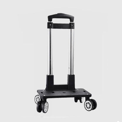 Portable Folding Silent Trolley for Cat Carrier Backpack Handbag