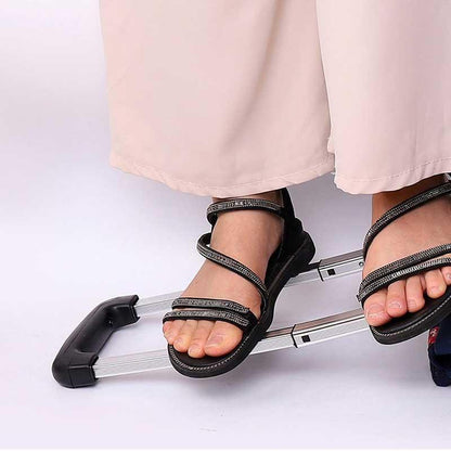 Portable Folding Silent Trolley for Cat Carrier Backpack Handbag