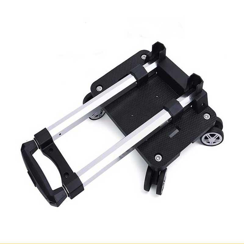 Portable Folding Silent Trolley for Cat Carrier Backpack Handbag