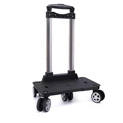 Portable Folding Silent Trolley for Cat Carrier Backpack Handbag