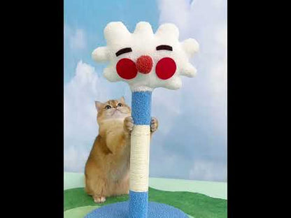 Emoji Cat Scratching Toy 4 Style
