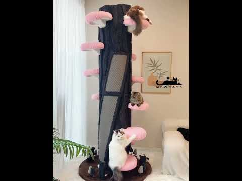 Luxury Cat Tree Looks Like Tree Tall Climbing Frame – MEWCATS