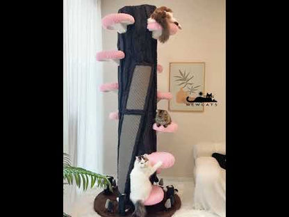 Luxury Cat Tree Looks Like Tree Tall Climbing Frame