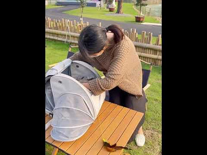 Expandable Large 2 Color Cat Carrier Backpack