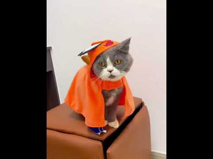 Pochita Cat Anime Cosplay Cape