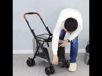 Bello Detachable Double Stroller 3 Color Cat Carrier with Wheels