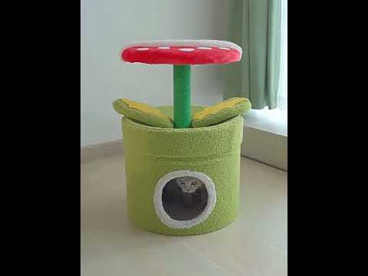 Cannibal Flower Cat Toy Bed