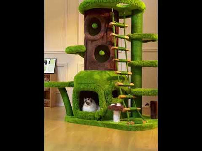 Mega Jungle Cat Playground Climbing Tree
