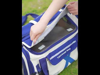 Cat Carrying Bag Shoulder Tote 2 Color Large Capacity Handbag