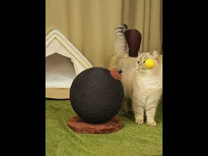 Bomb Cat Scratching Post Ball Set