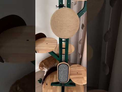 Modern DIY Large Cactus Cat Climbing Tree