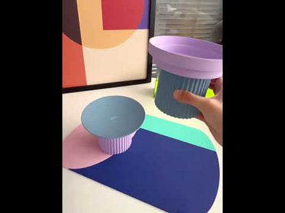 Elevated Cat Dishes Separable 5 Color Cat Food Water Bowl