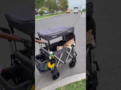 Large Outdoor Cat Carrier with Wheels Stroller