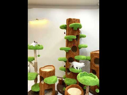 Luxury Simulation Climbing Frame Bed for Multiple Cat Tree
