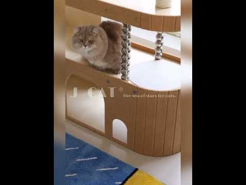 JCAT Sunset Island Premium Cat Climbing Tree 