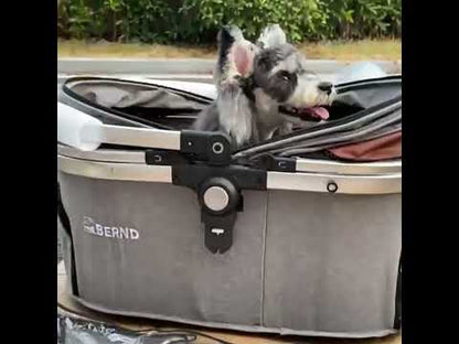 Full-Featured Cat Carrier Stroller for Multiple pets