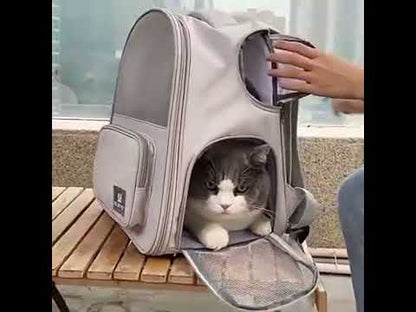 Cat Carrier Backpack 3 Color Expandable Bag