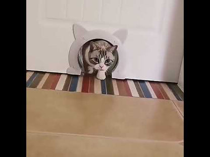 Brush Cat Shape Door Free Access