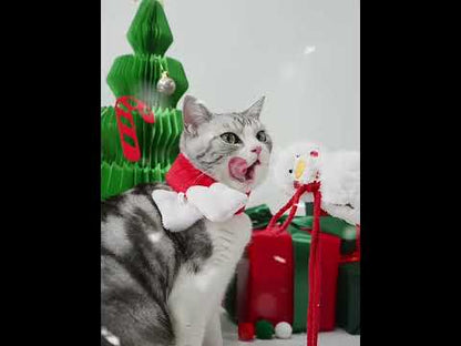 New Christmas Cat Teaser Catnip Bell Toys