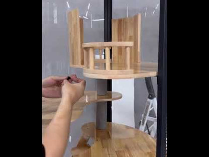 Floating Domain Panoramic Glass Cat Villa