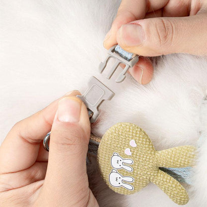 Rabbit Cat Harness Carrier Leash Set 3 Color Travel Cat Lead - MEWCATS